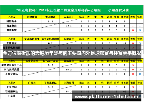 全方位解析加的夫城历年参与的主要国内外足球联赛与杯赛赛事概况 全方位解析加的夫城历年参与的主要国内外足球联赛与杯赛赛事概况